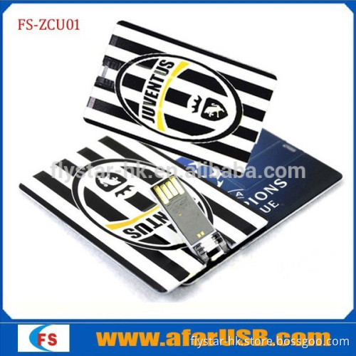 Custom logo Credit Card usb flash drive USB flash stick 8gb card usb pen drive
